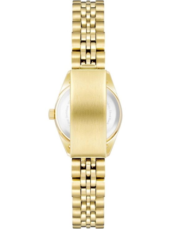 Armitron Women\'s Gold Green Genuine Crystal Accented Bracelet Round Luxury Watch main image 4
